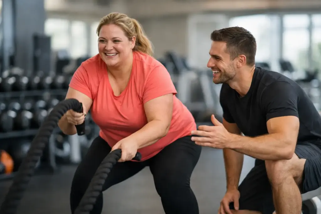 De beste training bij overgewicht? Begin zo