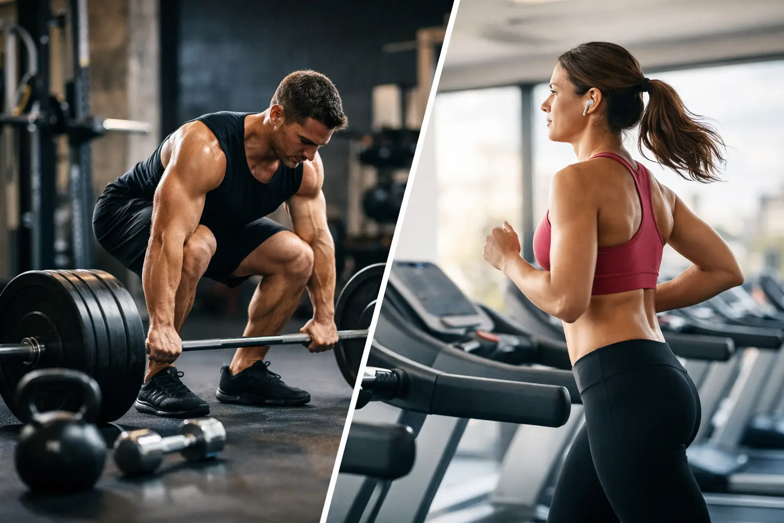 Krachttraining versus cardio afvallen voor vetverlies