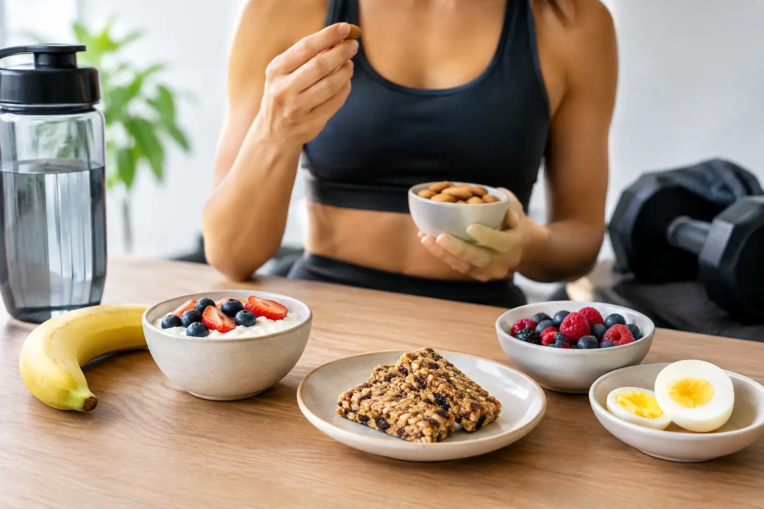 Beste snacks na krachttraining: 7 slimme keuzes